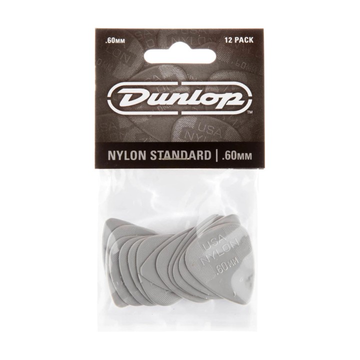 Acquista DUNLOP NYLON STANDARD LIGHTGREY .60MM online | Merula Strumenti Musicali