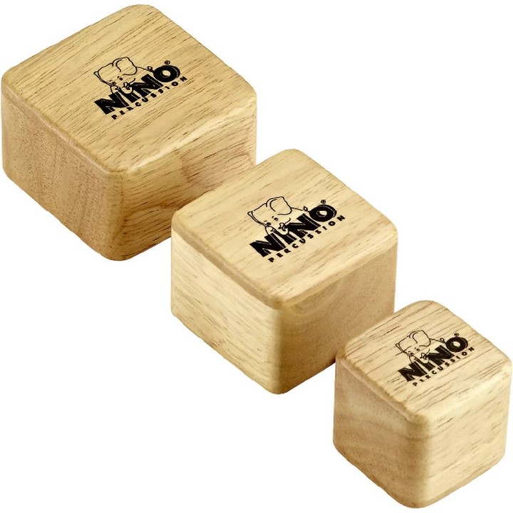 Acquista NINO PERCUSSION NINO507 SET SHAKER QUADRATI IN LEGNO online | Merula Strumenti Musicali