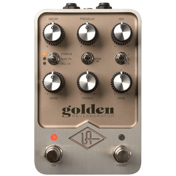 Universal Audio - Golden Reverberator UAFX | Merula Strumenti Musicali