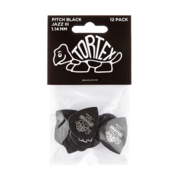 Acquista DUNLOP PITCH BLACK JAZZ III 1.14 online | Merula Strumenti Musicali
