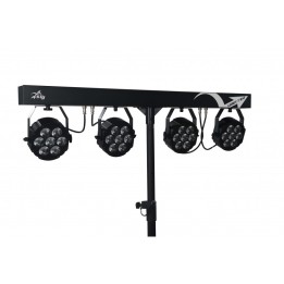 SAGITTER | SG LEDKITHP7BAT Kit led a batteria 4 proiettori 7x10W RGBW / FC