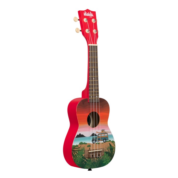 Acquista KALA Uk-Surfari Ukulele Soprano Ukadelic online | Merula Strumenti Musicali