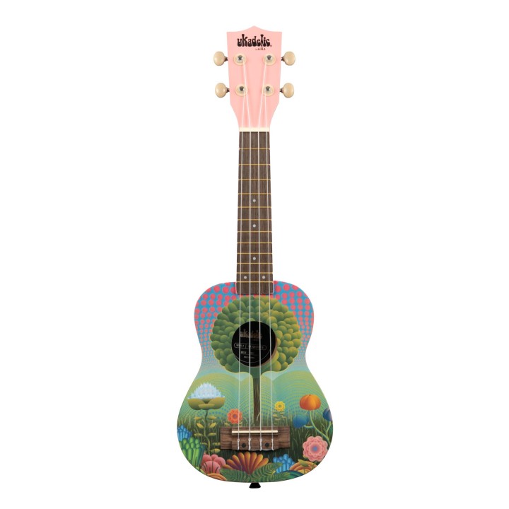 Acquista KALA Uk-Uketopia Ukulele Soprano Ukatedelic online | Merula Strumenti Musicali