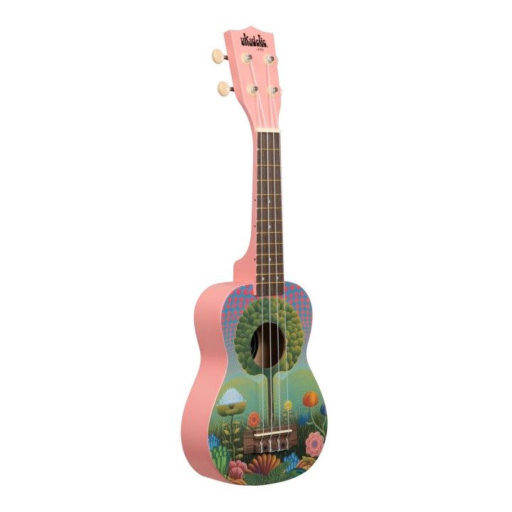 Acquista KALA Uk-Uketopia Ukulele Soprano Ukatedelic online | Merula Strumenti Musicali