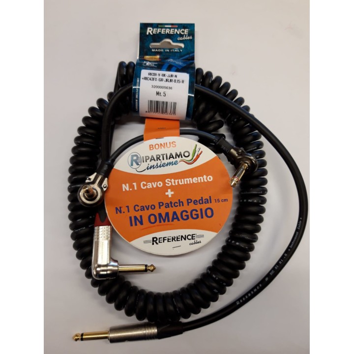 Acquista REFERENCE RIC01-V-BK-JJR-5-N + RIC43FX-JRJR-0,15-R online | Merula Strumenti Musicali