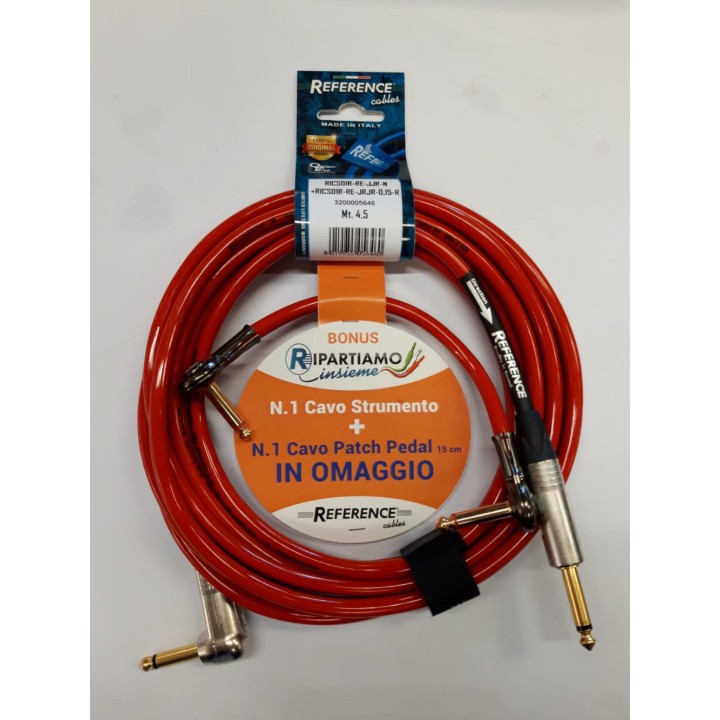 Acquista REFERENCE RICS01R-RE-JJR-4,5-N + RICS01R-RE-JRJR-0,15-R online | Merula Strumenti Musicali