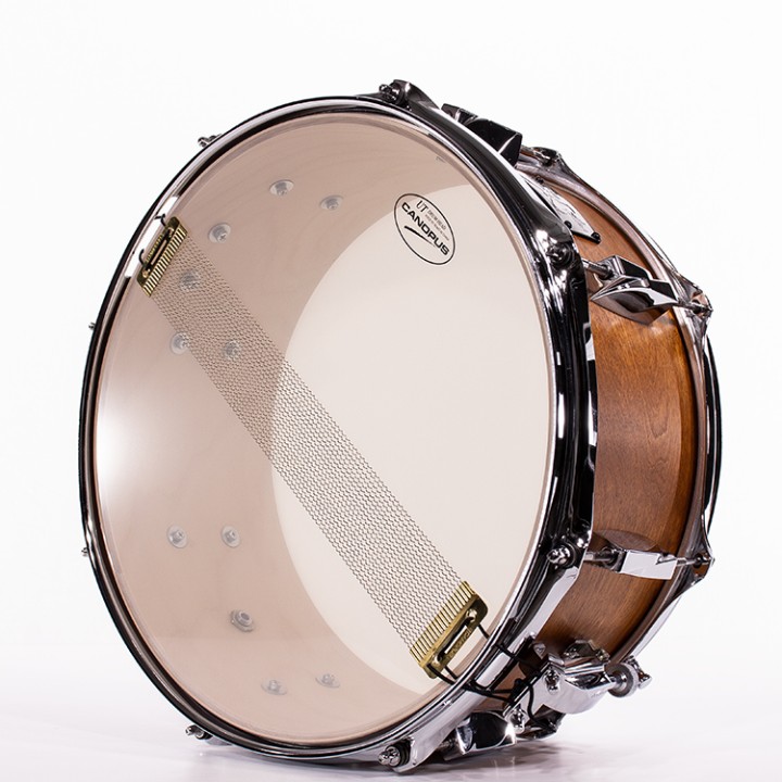 Acquista CANOPUS JSM-1465-AAML Yaiba II 14x6,5 Maple Antique Amber Matt Lacquer online | Merula Strumenti Musicali
