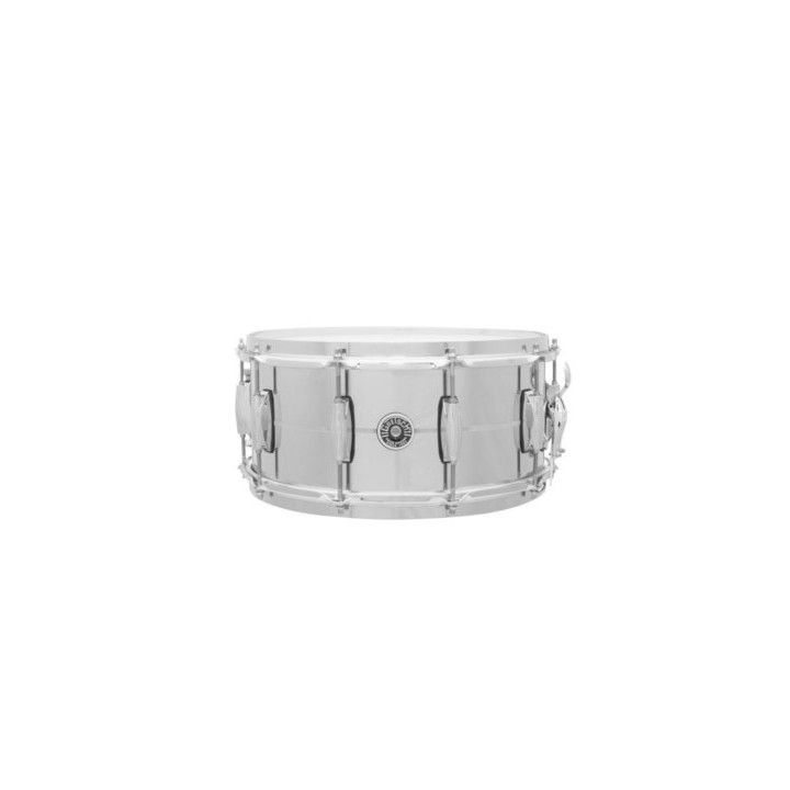 Acquista GRETSCH GR809140 RULLANTE USA BROOKLYN Chrome Over Steel 14" X 5.5" online | Merula Strumenti Musicali