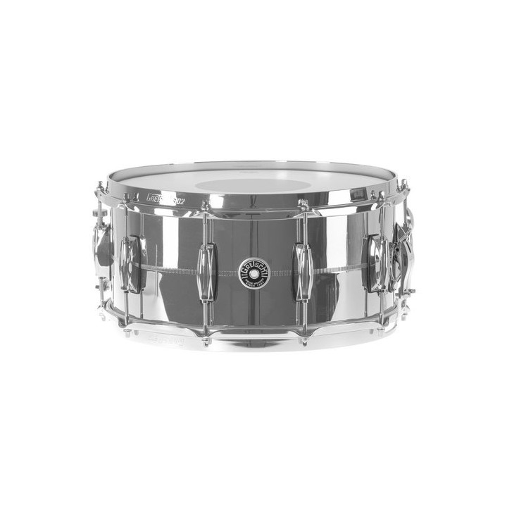 Acquista GRETSCH GR809180 RULLANTE USA BROOKLYN Chrome Over Brass 14" X 6,5" online | Merula Strumenti Musicali