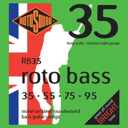 Acquista ROTOSOUND Rb35 Roto Bass Muta Nickel On Steel 35-95 online | Merula Strumenti Musicali