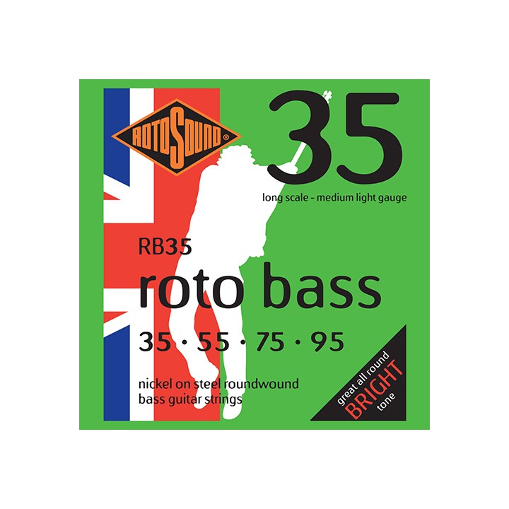 Acquista ROTOSOUND Rb35 Roto Bass Muta Nickel On Steel 35-95 online | Merula Strumenti Musicali