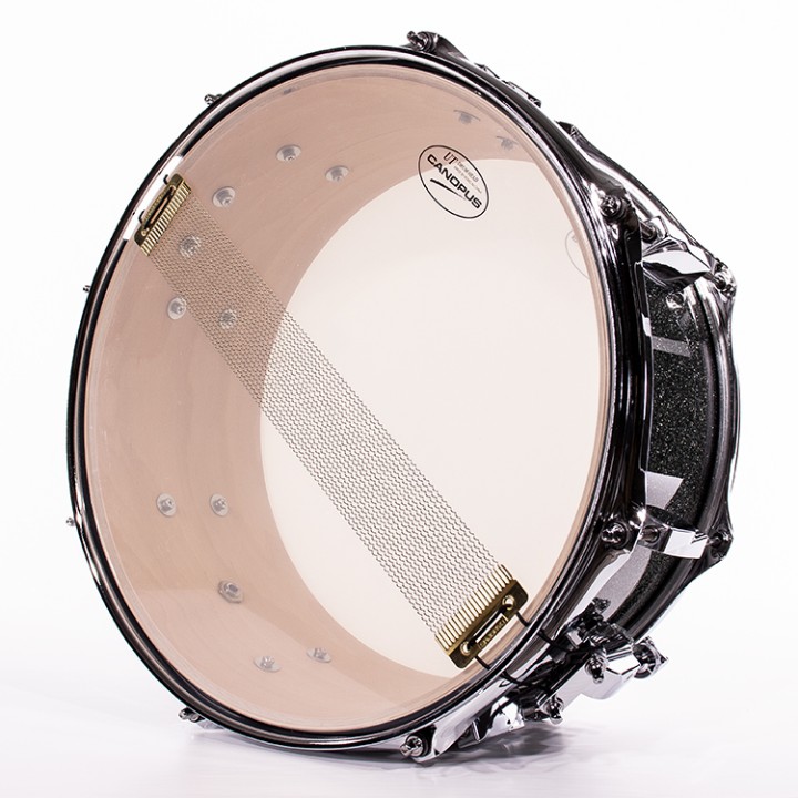 Acquista CANOPUS JSB-1465-GSL Yaiba II Rullante 14x6,5 Birch Grey Spark LACQUER online | Merula Strumenti Musicali