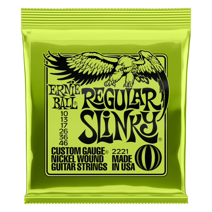 ernie ball 2221,corde per chitarra elettrica 1046