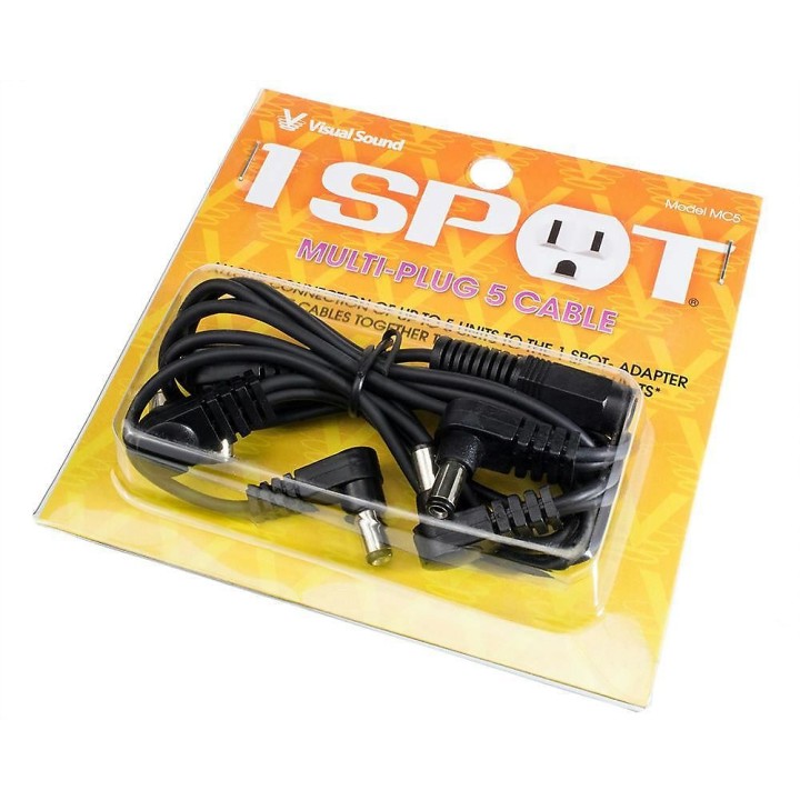 Acquista VISUAL SOUND MC5 PRESA MULTIPLA A 5 PIN PER 1-SPOT online | Merula Strumenti Musicali