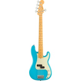 Acquista FENDER American Professional II Precision Bass V, Maple Fingerboard, Miami Blue online | Merula Strumenti Musicali
