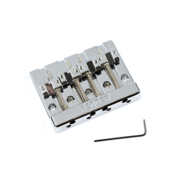 Acquista FENDER High Mass Bass Bridge IV Brass Saddles online | Merula Strumenti Musicali