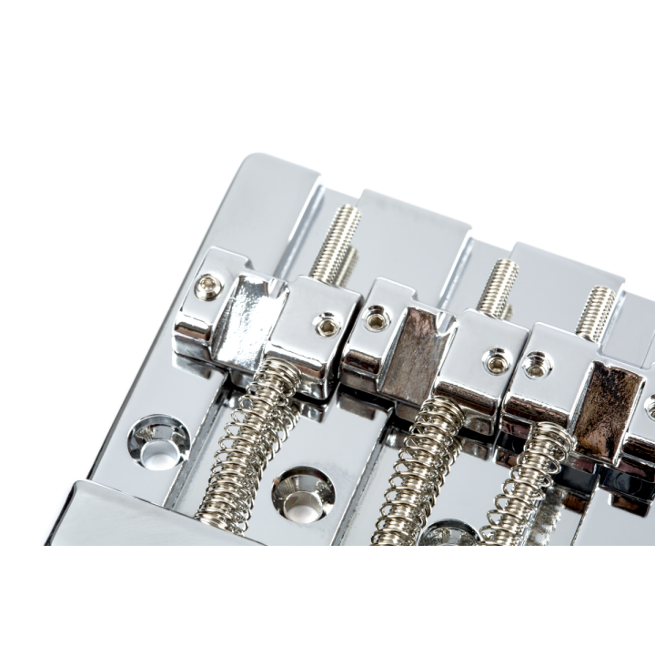 Acquista FENDER High Mass Bass Bridge IV Brass Saddles online | Merula Strumenti Musicali
