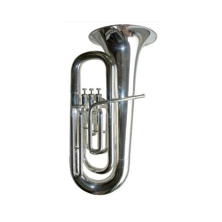 Acquista COMET BASSO TUBA MIb ARGENTATO online | Merula Strumenti Musicali
