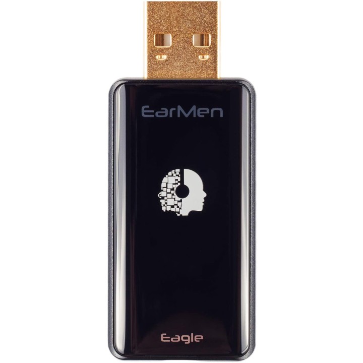 EarMen | Eagle DAC USB tascabile ad alte prestazioni + amplificatore per cuffie, compatibile con dispositivi mobili Apple® e And