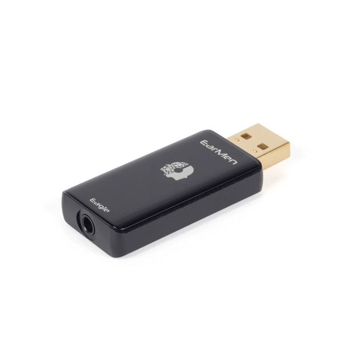 EarMen | Eagle DAC USB tascabile ad alte prestazioni + amplificatore per cuffie, compatibile con dispositivi mobili Apple® e And
