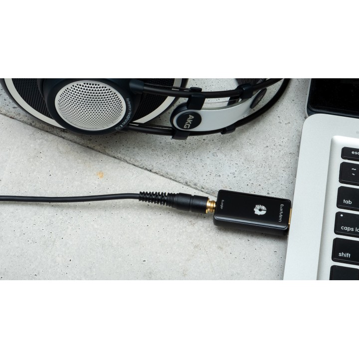 EarMen | Eagle DAC USB tascabile ad alte prestazioni + amplificatore per cuffie, compatibile con dispositivi mobili Apple® e And