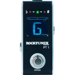 Acquista ROCKTUNER RT PT 1 BLK ACCORDATORE CROMATICO A PEDALE NERO | Merula Strumenti Musicali