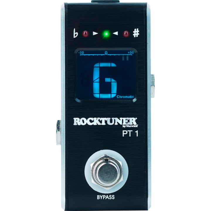 Acquista ROCKTUNER RT PT 1 BLK ACCORDATORE CROMATICO A PEDALE NERO | Merula Strumenti Musicali