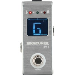 Acquista ROCKTUNER RT PT 1 SC ACCORDATORE CROMATICO A PEDALE SILVER | Merula Strumenti Musicali