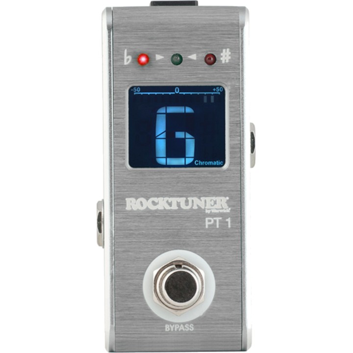 Acquista ROCKTUNER RT PT 1 SC ACCORDATORE CROMATICO A PEDALE SILVER | Merula Strumenti Musicali