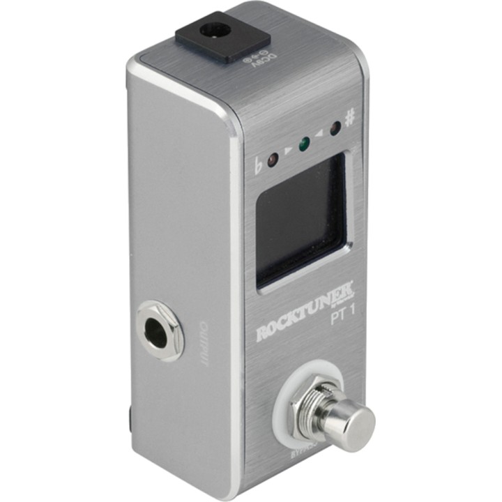 Acquista ROCKTUNER RT PT 1 SC ACCORDATORE CROMATICO A PEDALE SILVER | Merula Strumenti Musicali