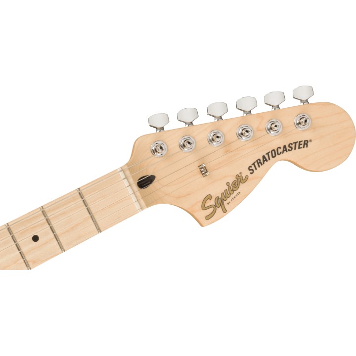 Acquista SQUIER Affinity Series Stratocaster, Maple Fingerboard, Black Pickguard, Lake Placid online | Merula Strumenti Musicali