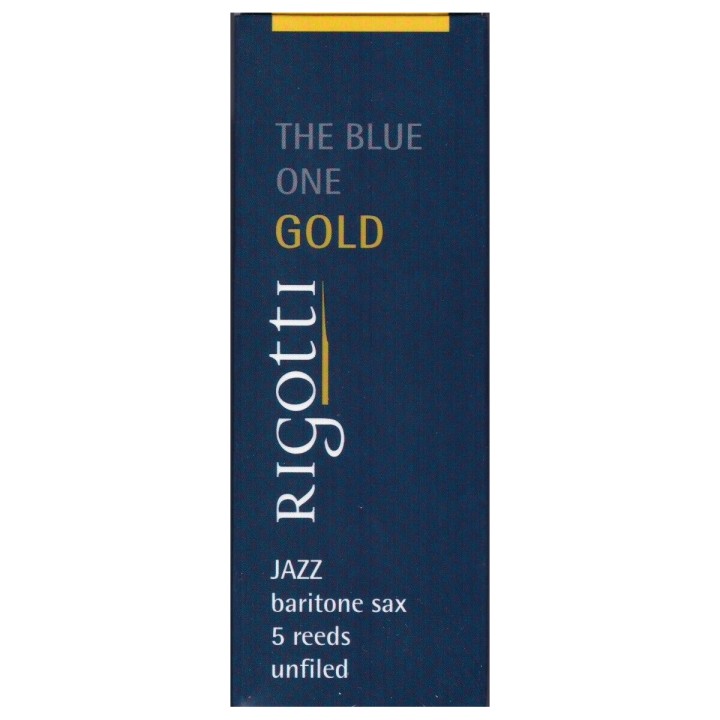 Acquista RIGOTTI ANCE SAX BARITONO MIB GOLD JAZZ 2,5 LIGHT online | Merula Strumenti Musicali