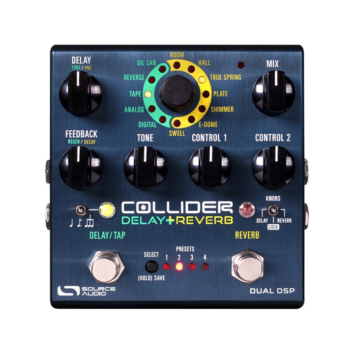 Acquista SOURCE AUDIO Sa263 Collider Delay+Reverb online | Merula Strumenti Musicali