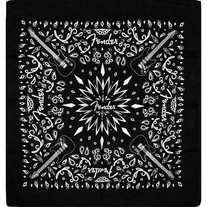 Acquista FENDER - BLACK BANDANA 2020 - 9190149004 online | Merula Strumenti Musicali