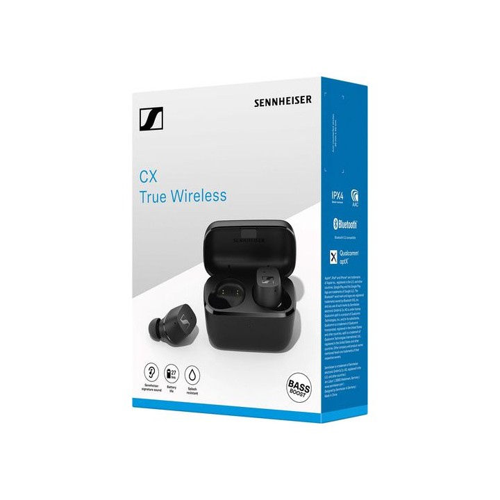 Acquista SENNHEISER CX TRUE WIRELESS | BLACK online | Merula Strumenti Musicali