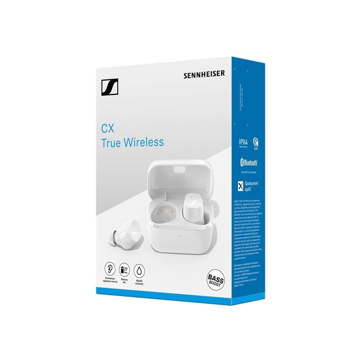 Acquista SENNHEISER CX TRUE WIRELESS | WHITE online | Merula Strumenti Musicali