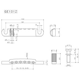 Acquista GOTOH GE101ZC online | Merula Strumenti Musicali