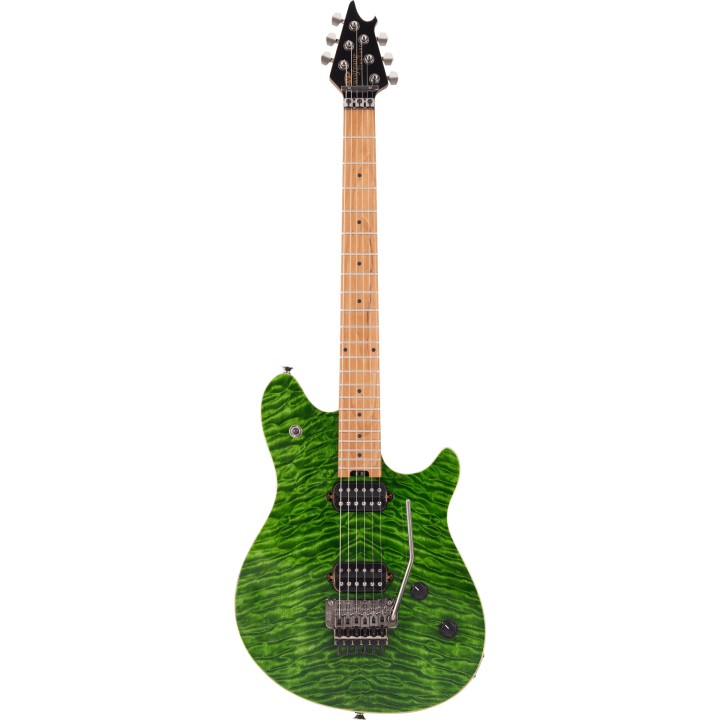 Acquista EVH 5107003587 EVH WG STD QM, BKD MPL, TRANS GREEN online | Merula Strumenti Musicali