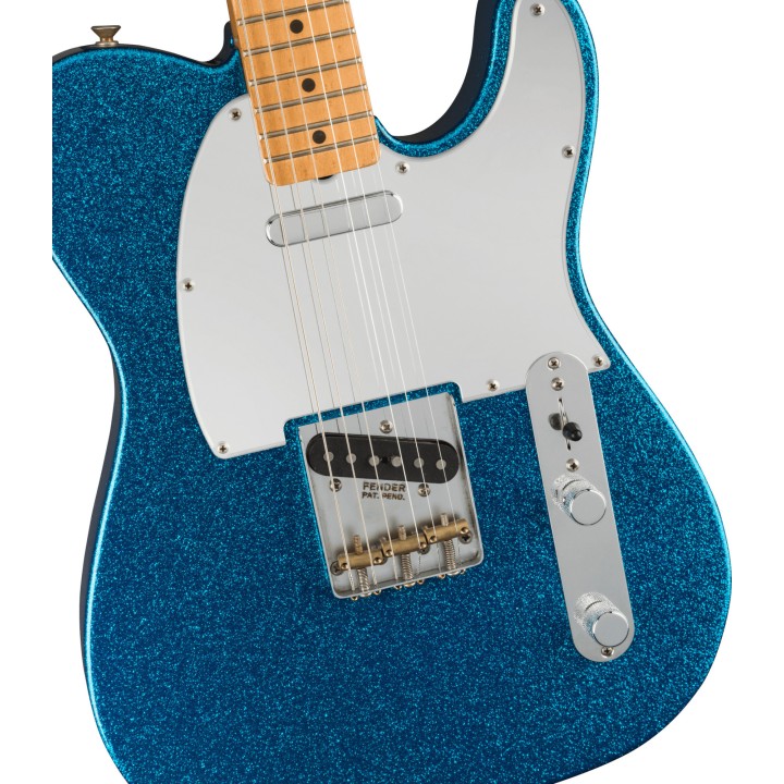 Acquista FENDER J Mascis Telecaster, Maple Fingerboard, Bottle Rocket Blue Flake online | Merula Strumenti Musicali