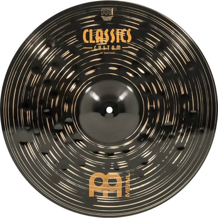 Acquista MEINL Classics Custom Dark Crash 18" - Cc18dac online | Merula Strumenti Musicali