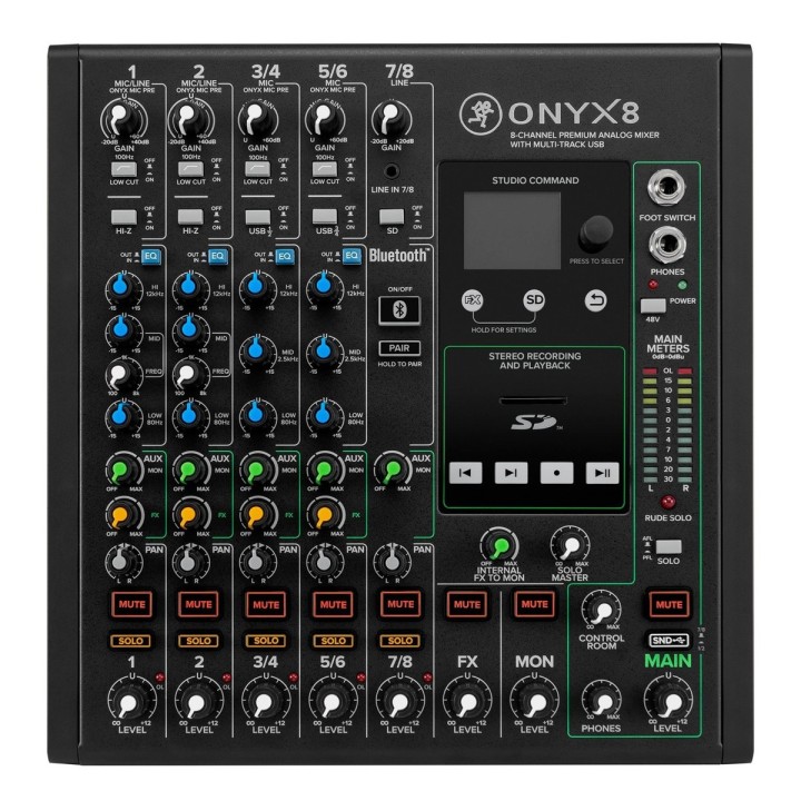 Acquista MACKIE Onyx 8 online | Merula Strumenti Musicali