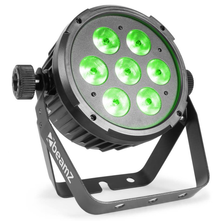 Beamz - BT270 Flat Par 7X6W 4in1 DMX IRC