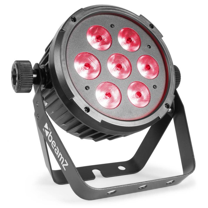 Beamz - BT270 Flat Par 7X6W 4in1 DMX IRC