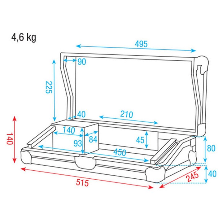 Acquista DAP LCA-SCMA1 CASE FOR SCANMASTER SERIES online | Merula Strumenti Musicali