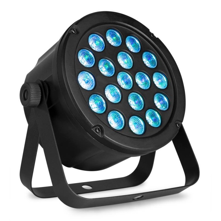 Acquista BEAMZ SLIMPAR45 18 X 3W 3IN1 RGB DMX online | Merula Strumenti Musicali