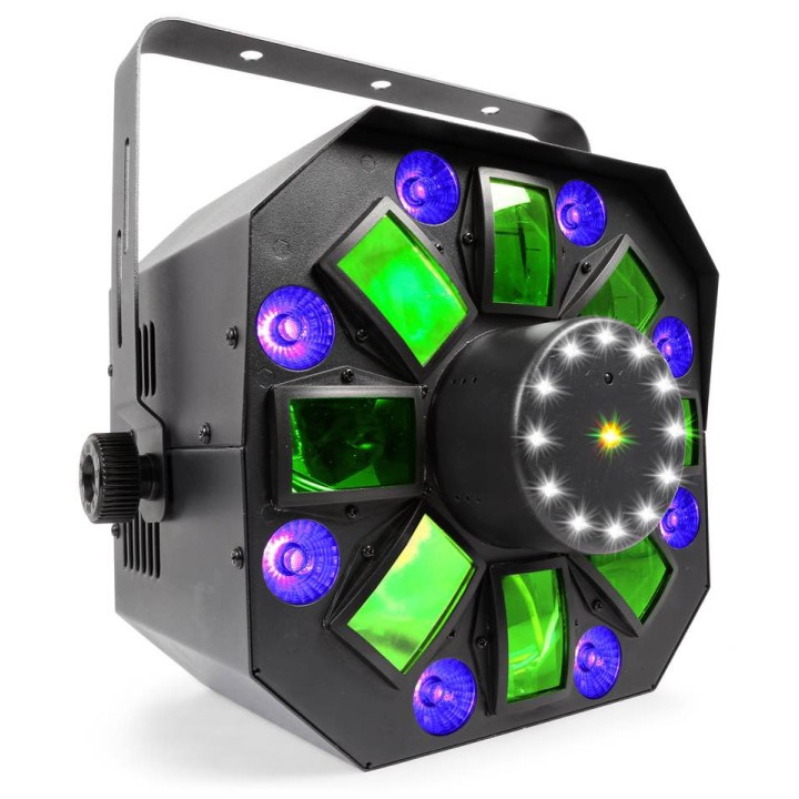 Acquista BEAMZ MULTIACIS IV 6X3W RGBAWUV, LASER online | Merula Strumenti Musicali