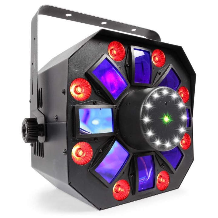 Acquista BEAMZ MULTIACIS IV 6X3W RGBAWUV, LASER online | Merula Strumenti Musicali