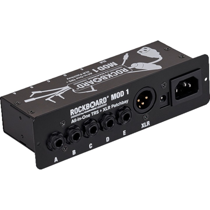 Acquista ROCKBOARD PATCHBAY XLR E TRS - MOD1 V2 online | Merula Strumenti Musicali