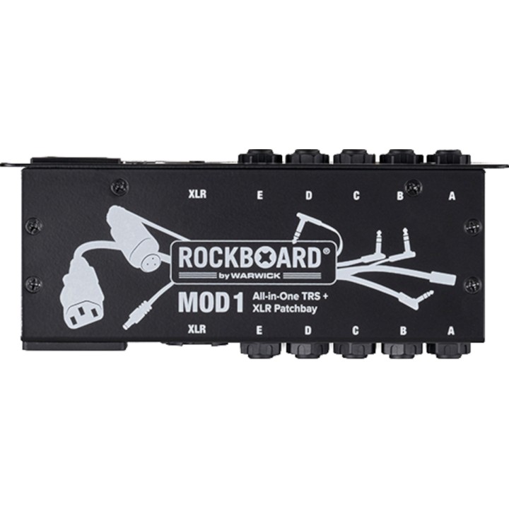 Acquista ROCKBOARD PATCHBAY XLR E TRS - MOD1 V2 online | Merula Strumenti Musicali