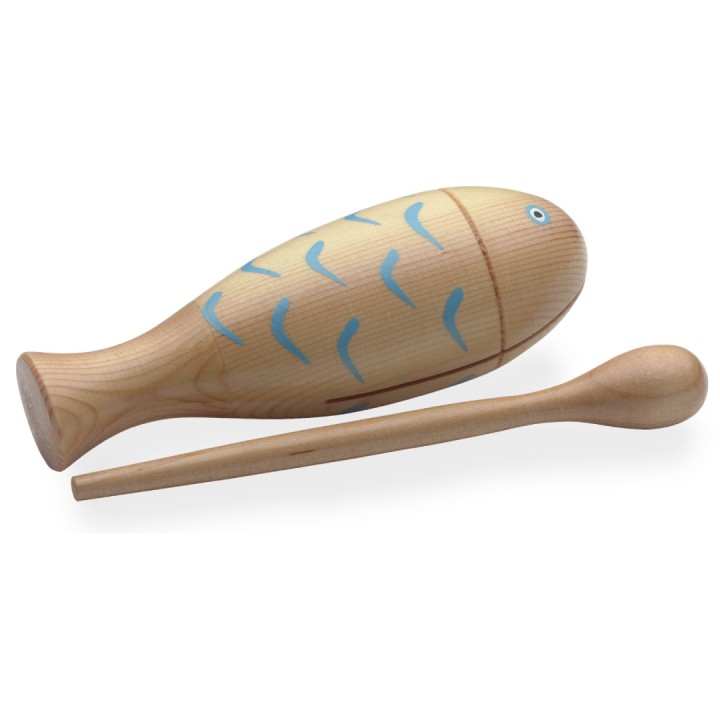 Stagg Woodblock - WB FISH  Woodblock di legno a forma di pesce